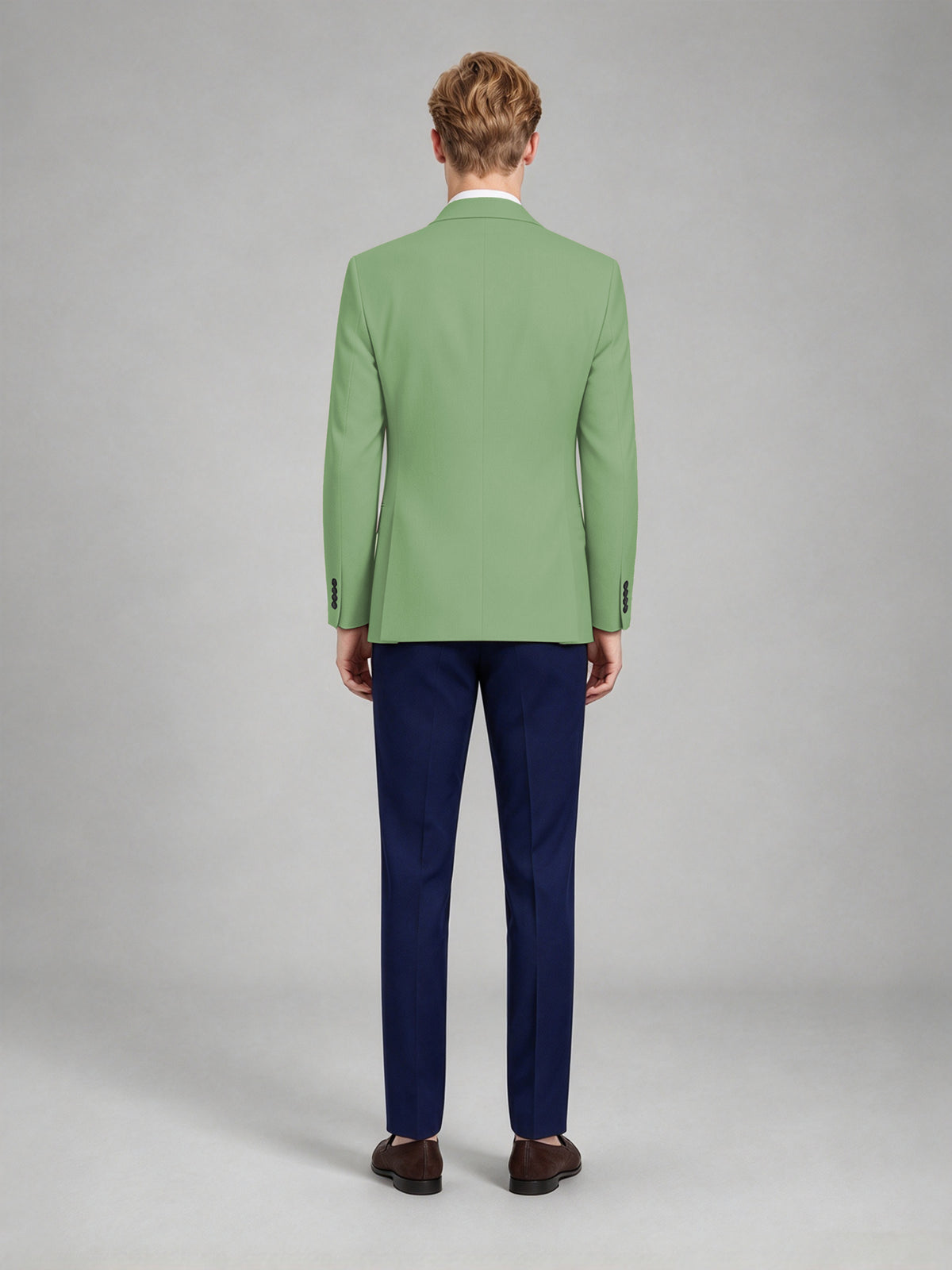 Savile Men's Slim-Fit Blazer – Notch Lapel Sport Coat | Sage Green - Sage_Green
