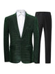 Green Top + Black Pants