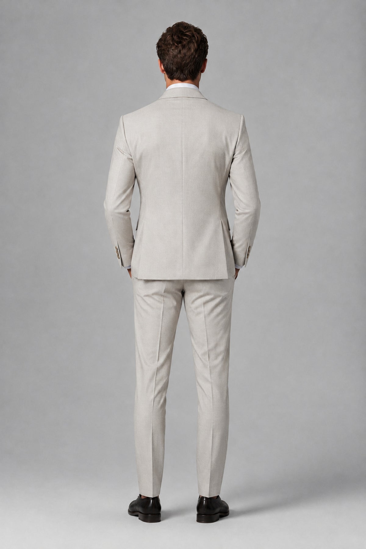 Savile Men's Dusty Cream 3-Piece Suit – Jacket, Vest & Trousers | QX0113 - Cream
