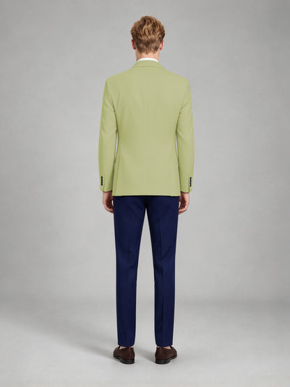 Savile Men's Slim-Fit Blazer – Notch Lapel Sport Coat | Light Olive - Light_Olive