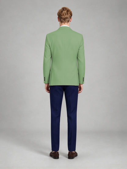 Savile Men's Slim-Fit Blazer – Notch Lapel Sport Coat | Sage Green - Sage_Green