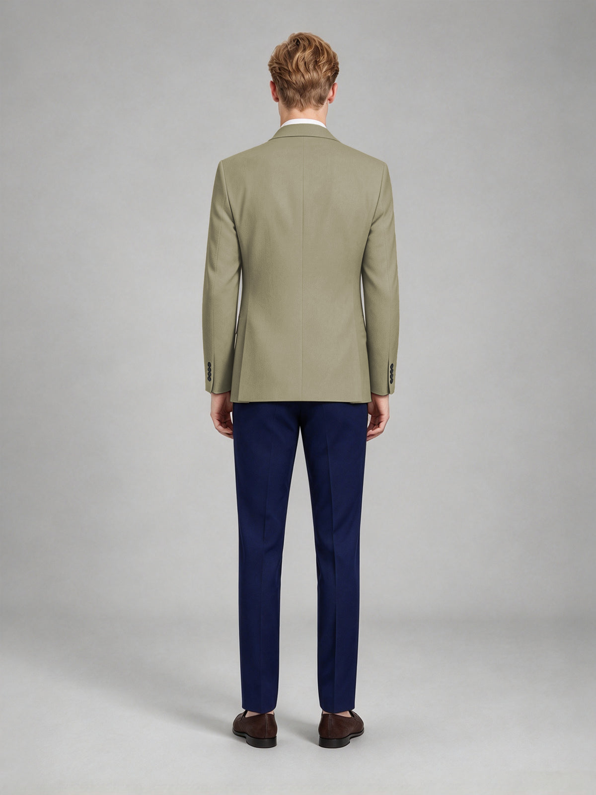 Savile Men's Slim-Fit Blazer – Notch Lapel Sport Coat | Tan - Tan