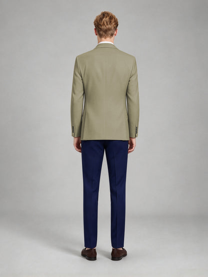 Savile Men's Slim-Fit Blazer – Notch Lapel Sport Coat | Tan - Tan
